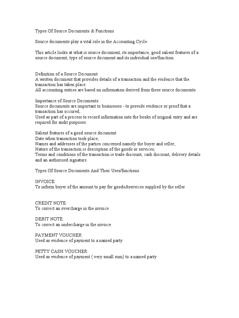 Differences Between Source Oriented Problem Oriented