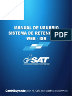 Manual de Usuario Sistema Retenciones Web Isr