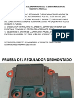 Prueba de Regulador de Alternador Ford