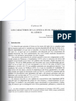 Capítulo 18 Los Caracteres de La Lengua Gloria Clavería