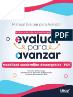 Manual Modalidad Cuadernillos Descargables PDF