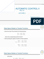 Automatic Control 2 Notes