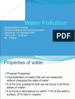 Water Pollution Causes and Effects