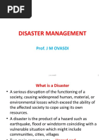 Download Disaster Managemen New Ppt by drjmovasdi8018 SN57062622 doc pdf