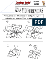 Ficha Semejanzas y Diferencias Ii PDF