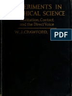 Experiments in Psychical Science - W.J. Crawford