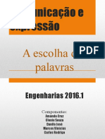 Escolha Das Palavras.