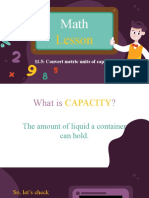 11.5 - Convert Metric Units of Capacity