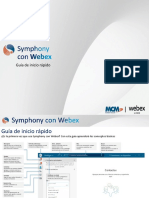 Guía rápida de Webex Symphony