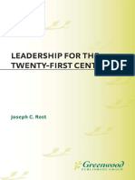 Leadership For The 21th Century