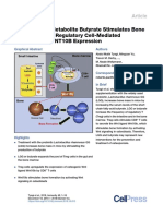 2018-Microbial Metabolite Butyrate Stimulates Bone Formation Via Treg