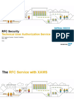 RFC Security: Technical User Authorization Service