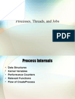 Processes, Threads, and Jobs