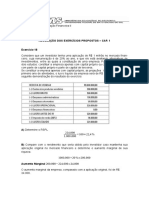 Resoluções Cap I - Administração Financeira - Uma abordagem Brasileira