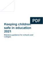 Keeping Children Safe in Education 2021