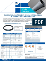 Ficha Tecnica - Tuberia PVC Uf Plastisur