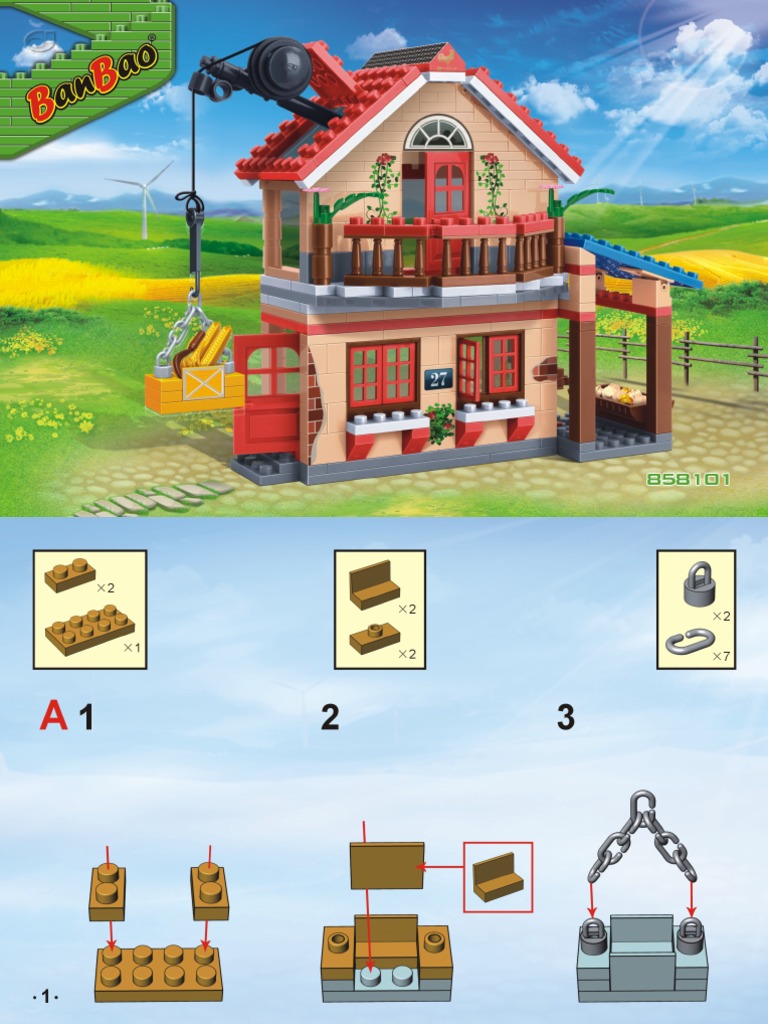 BanBao Set 8581 Farm House | PDF