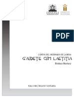 GAUDETE CUM LAETITIA