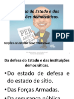 Defesa Estado Democracia