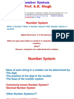 Prof. A.K. Singh: What Is Number? What Is Number System? Why Number System Is Needed?