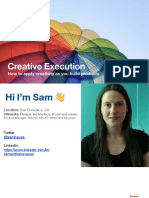 Sam Haveson Creative Execution: Product School April 2022