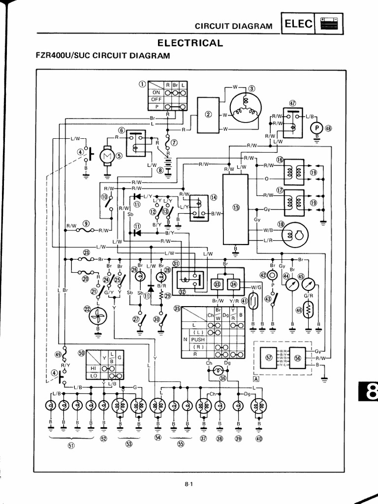 06 FZR400 Service Manual Ch89 | PDF