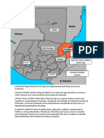 Mapa de Lagos de Guatemala