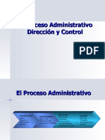 El proceso administrativo: dirección y control
