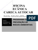 Oficina mecânica Careca Autocar: Programa de Prevenção de Riscos Ambientais (PPRA