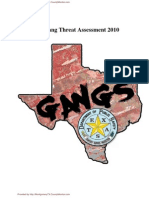 Texas Gang Threat Assement 2010
