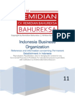 Indonesia Permanent Establishment - A Reference and Information