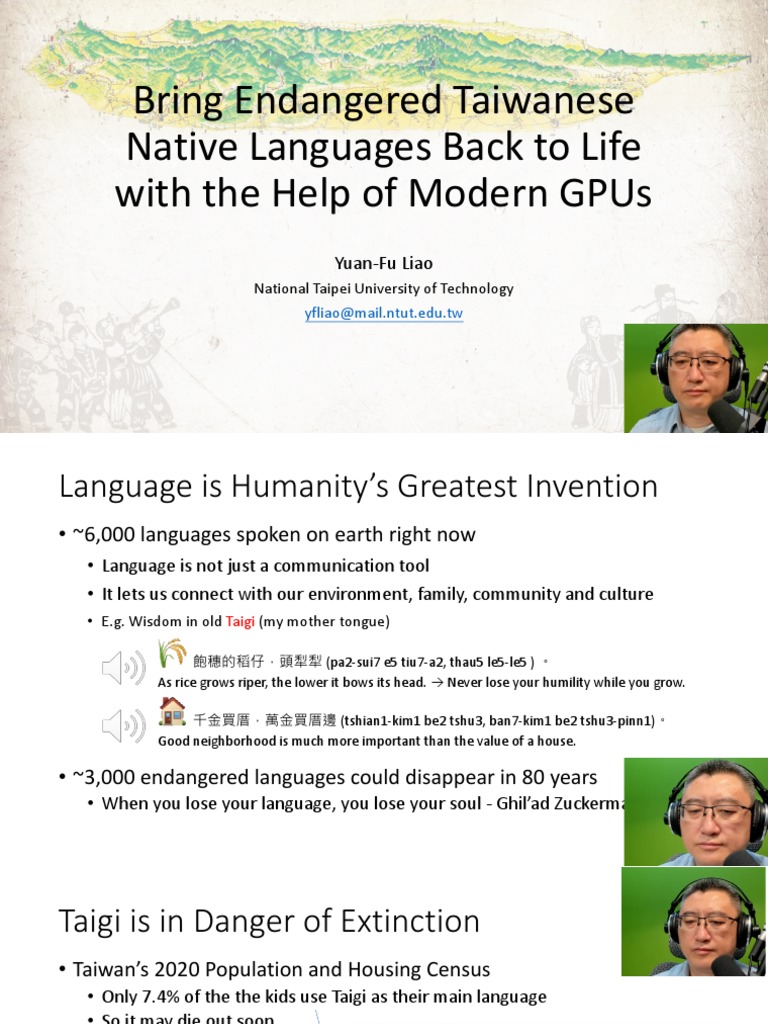 Indigenous Taiwanese Languages Now Available On Wikipedia – ERWIML
