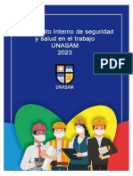 Reglamento Seguridad y Salud en El Trabajo-UNASAM 2023