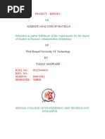 Download Summer Project of Havells 2 by Tanay Goswami SN57068565 doc pdf