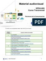 Técnicas Comunicación Curso Transversal