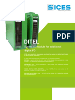 Ditel: Electronic Module For Additional Digital I/O