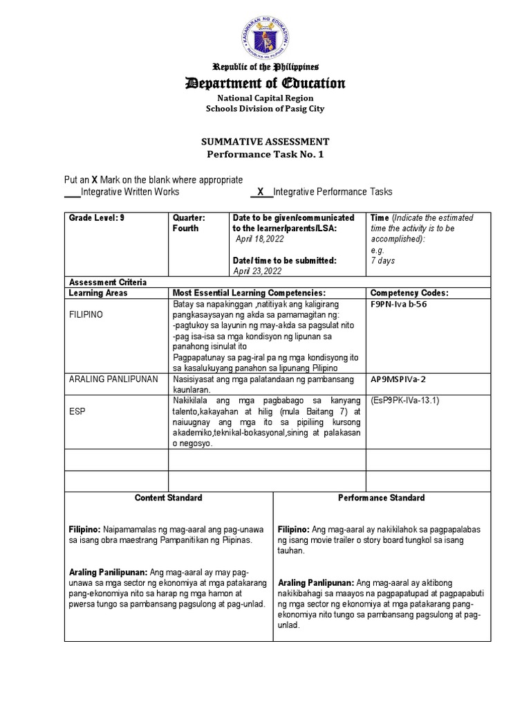 Filespap PT1 Q4 | PDF