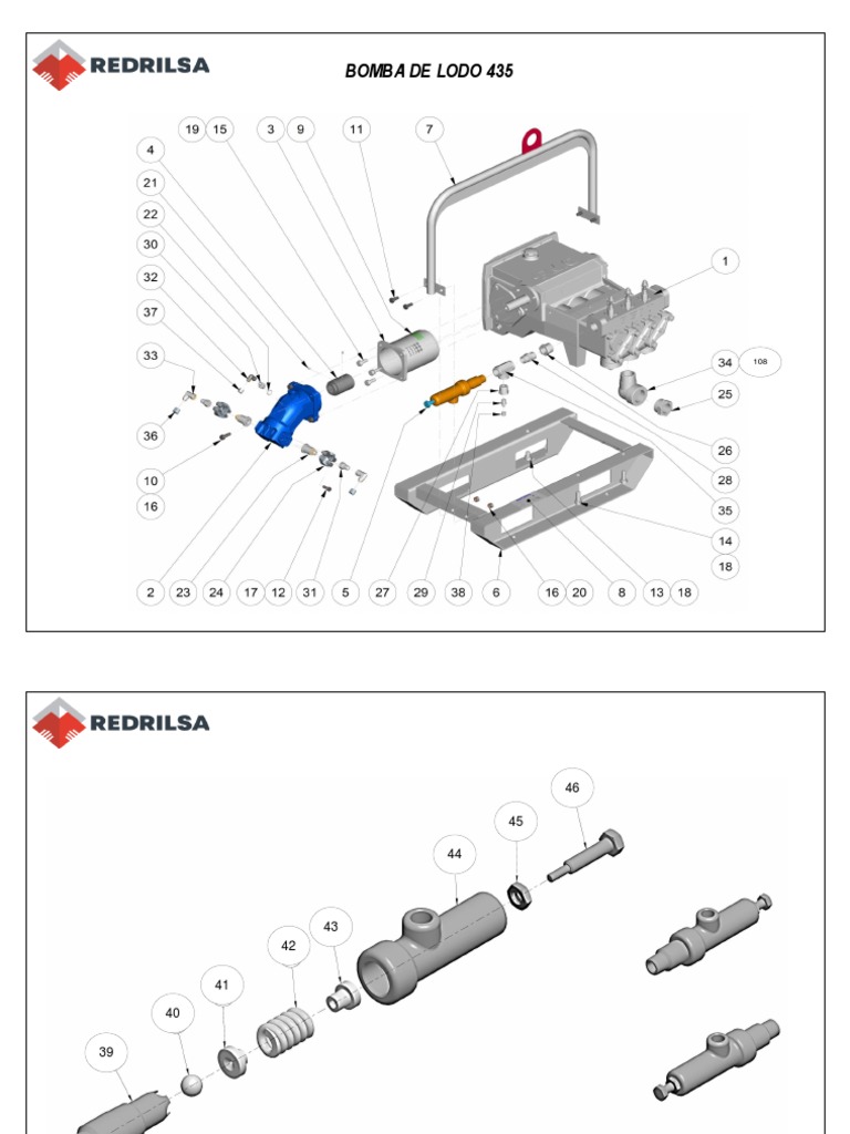 Bomba de Lodos 435 MD | PDF
