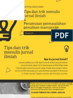 Tips & Trik Penulisan Ilmiah