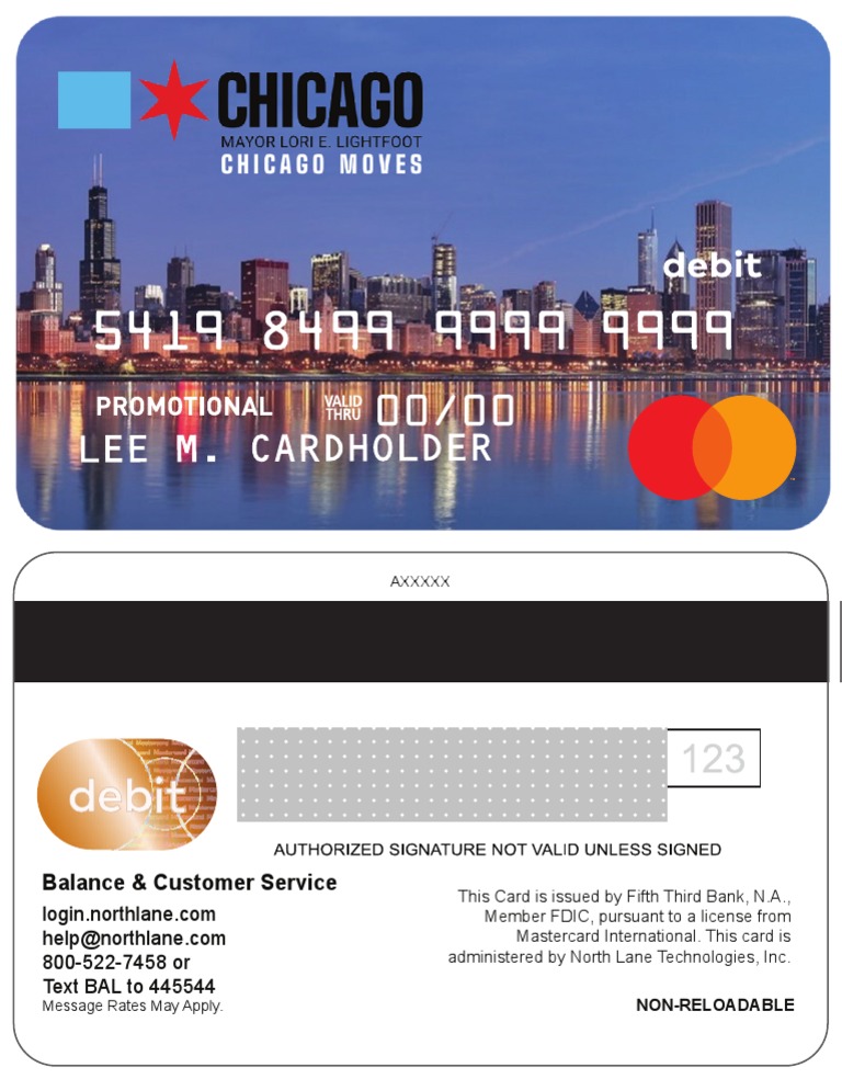 Fifth Third Non-Reloadable Card Info | PDF | Finance & Money Management