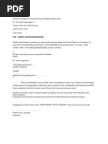 Contoh surat sokongan