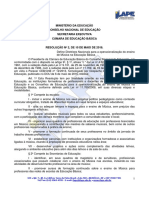 Diretrizes Nacionais para A Operacionalização Do Ensino de Música Na Educação Básica