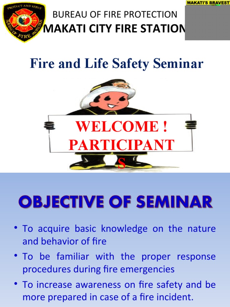 Fire and Life Safety Seminar Overview | PDF | Fires | Combustion