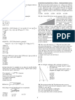 Exercícios - Matemática e Física