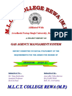 Gas Agency Mangament System