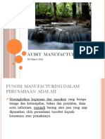 Manufacturing Audit