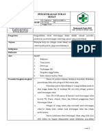 Sop Pengendalian Surat Sehat