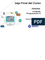 PDSD-520 - Trabajo Final