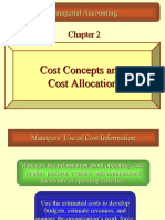 Cost Concepts and Cost Allocation