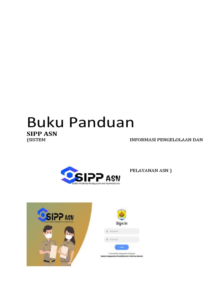 Panduan Login SIPP ASN Grobogan | PDF | Komputer
